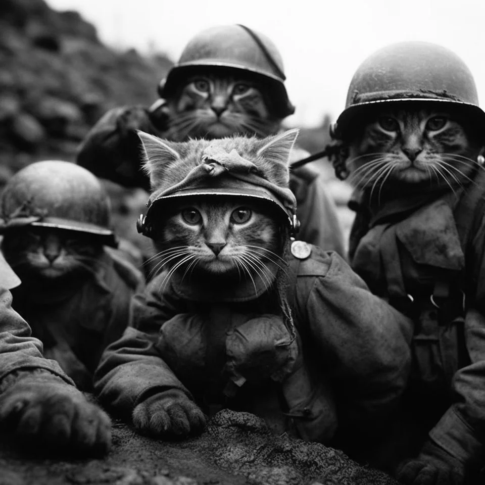 World War II - if it was fought by cats